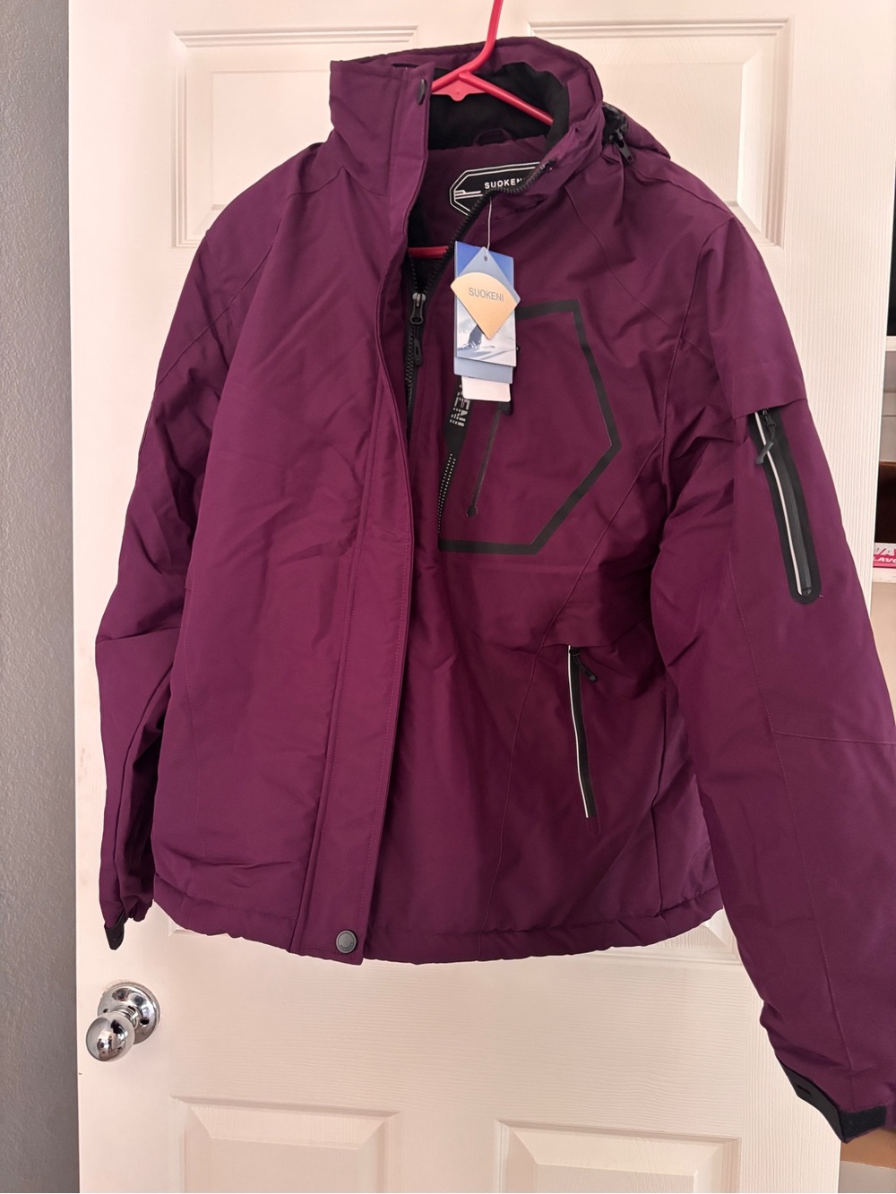 Plum Winter Jacket - Picture 4 of 5